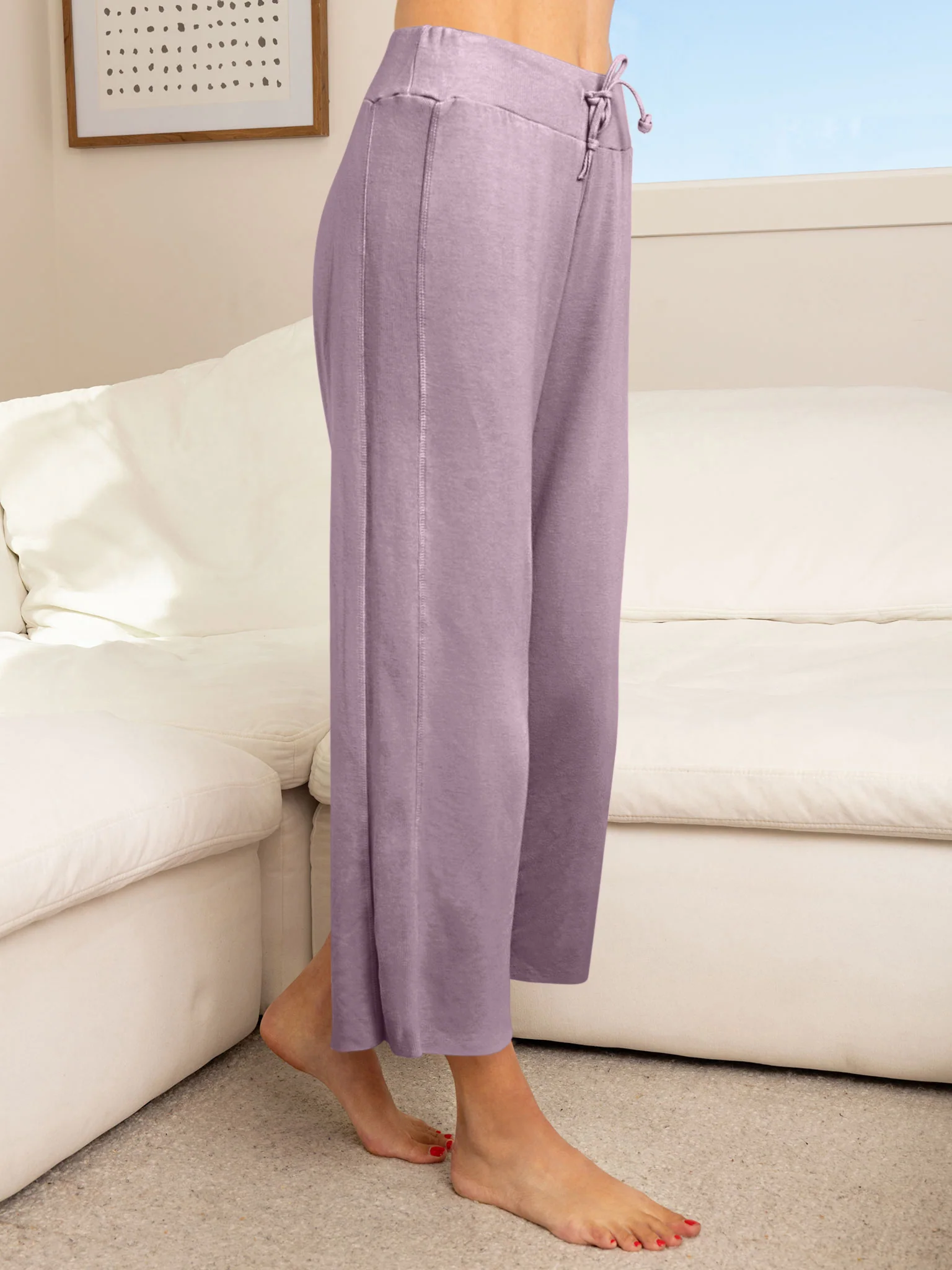 Lush Fleece Cropped Pant - Image 11