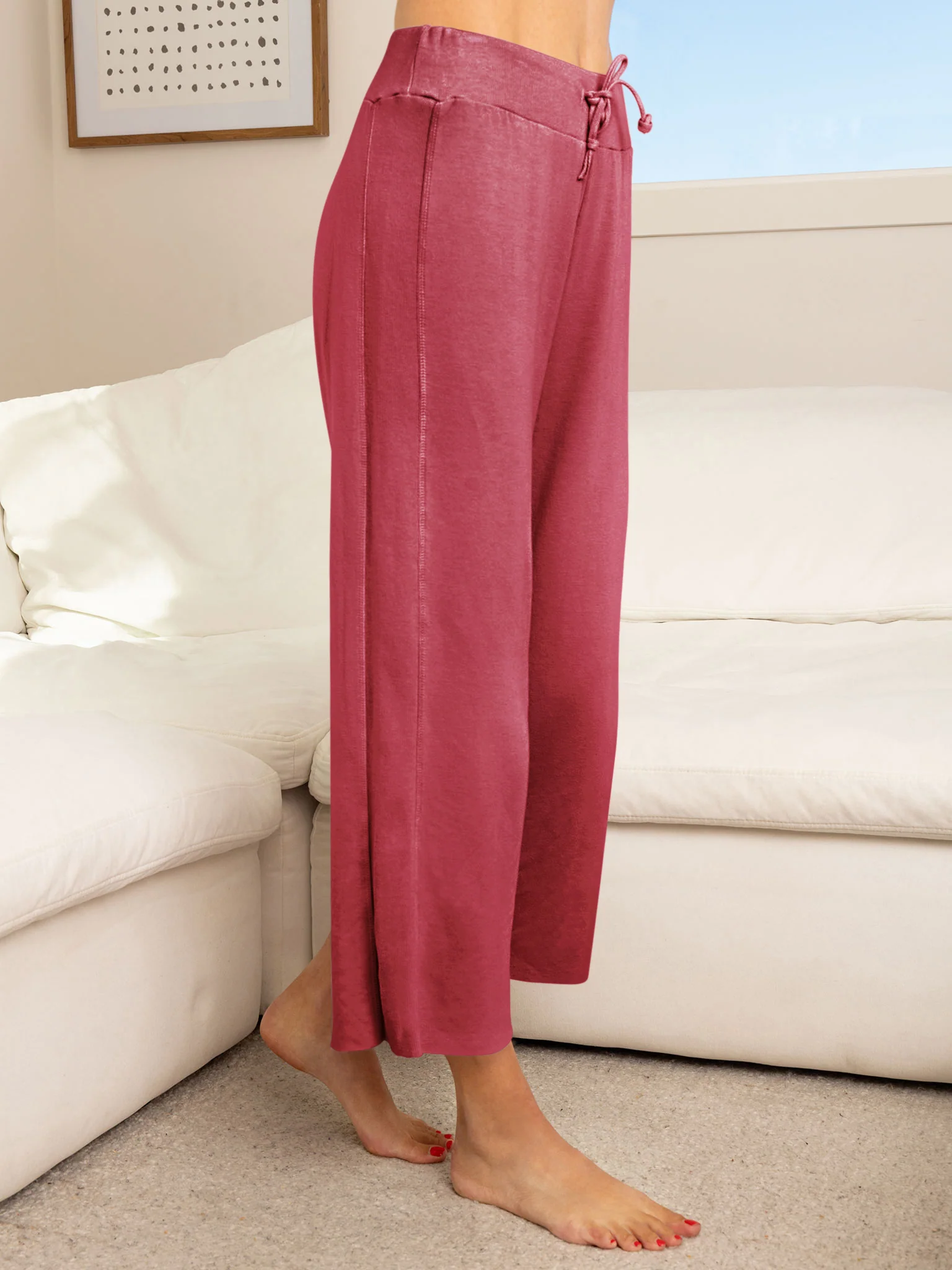 Lush Fleece Cropped Pant - Image 12