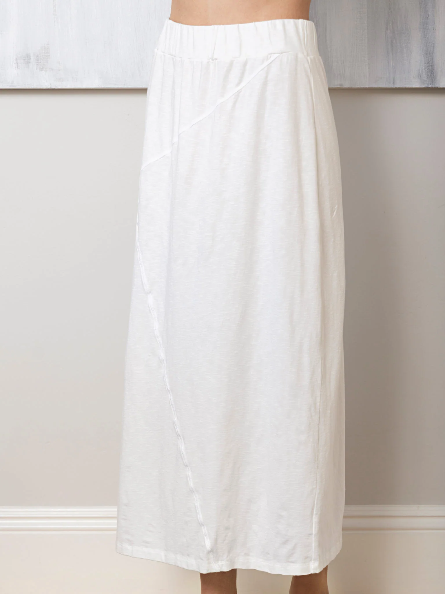 Seamed Ankle Skirt - Image 5