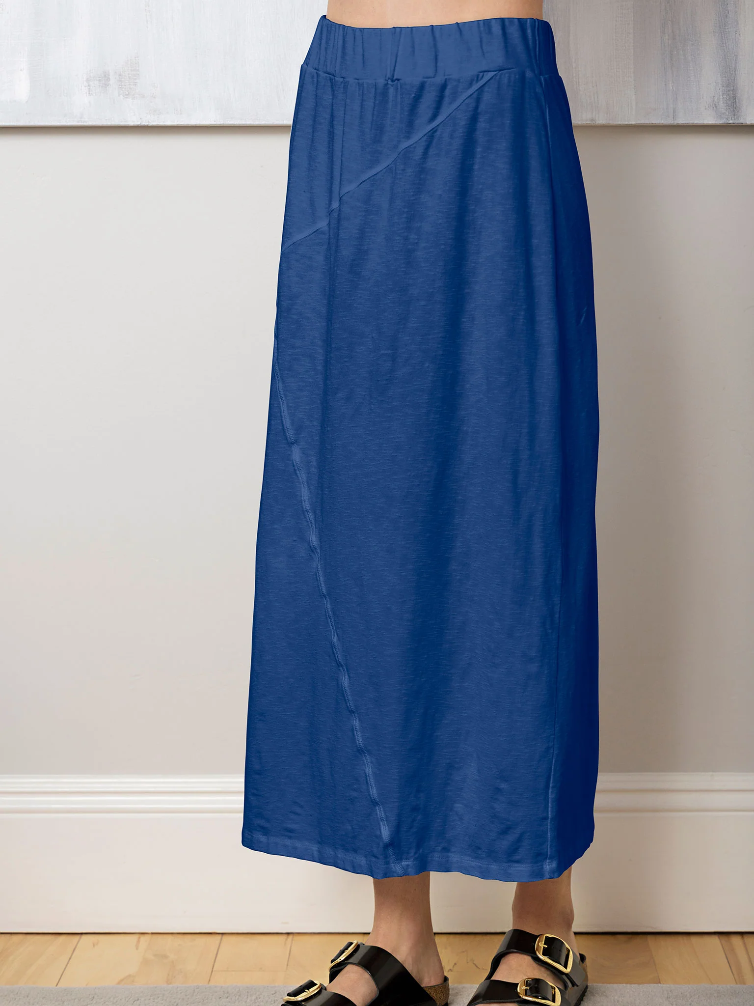 Seamed Ankle Skirt - Image 7