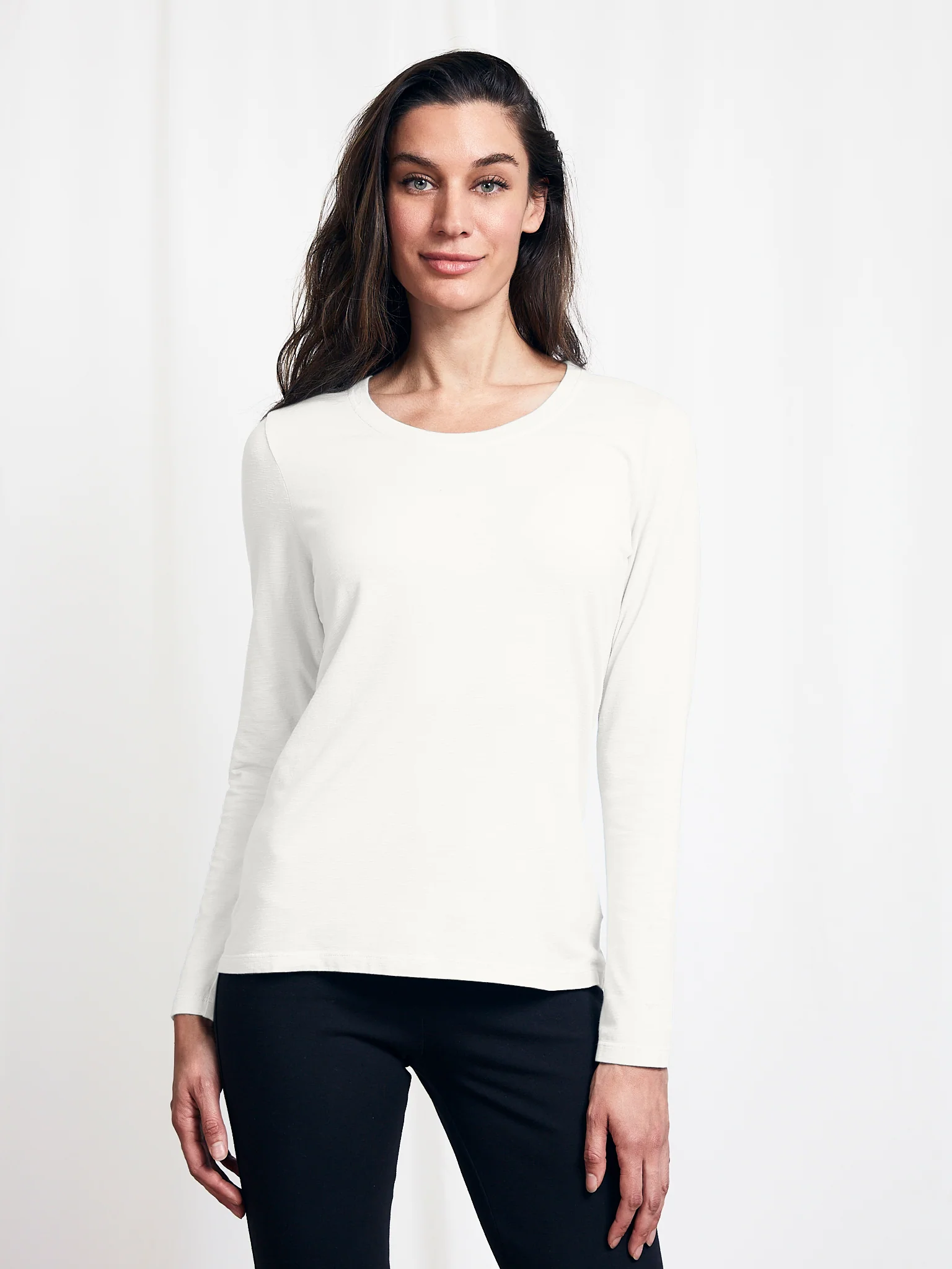 Slub Long Sleeve Tee - Image 3